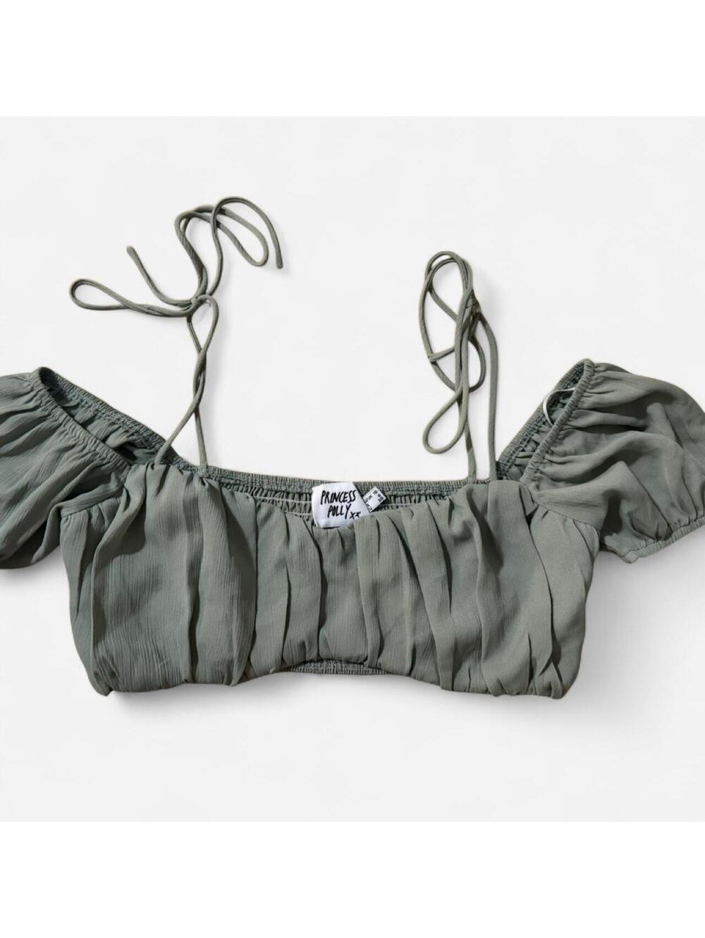 Princess Polly Women's Green and Khaki Bikinis-and-tankini-set